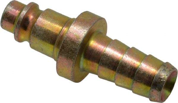 Coilhose Pneumatics - Hose Barb Acme Pneumatic Hose Connector - Steel, 1/4" Body Diam, 3/8" Hose ID - Apex Tool & Supply
