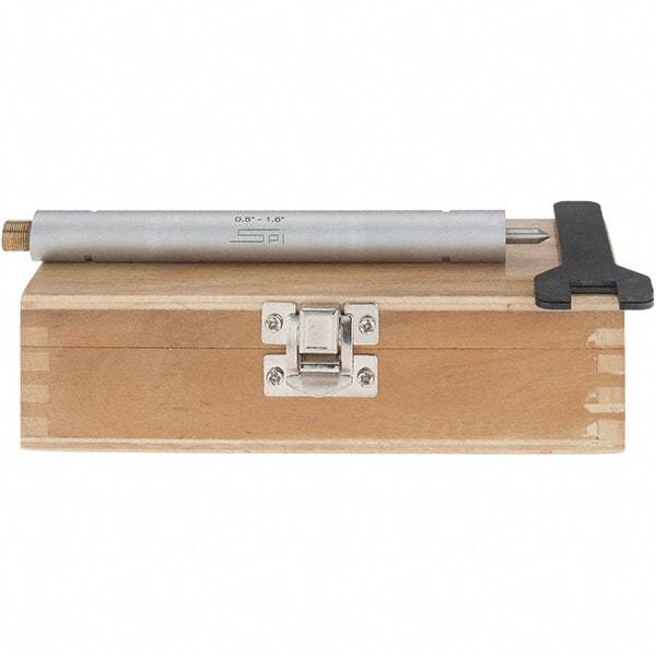 SPI - Micrometer Extension - 0" Min Measurement, Use with SPI Hole-Mike Series Micrometers - Apex Tool & Supply