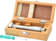 SPI - 1.2 to 1.4", 3.15" Gage Depth, Mechanical Inside Hole Micrometer - 0.0002" Graduation, 0.0002" Accuracy, Ratchet Stop Thimble - Apex Tool & Supply
