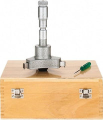 SPI - 5 to 6", 5.51" Gage Depth, Mechanical Inside Hole Micrometer - 0.0002" Graduation, 0.0004" Accuracy, Ratchet Stop Thimble - Apex Tool & Supply
