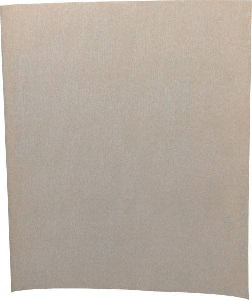 Value Collection - 320 Grit, Aluminum Oxide Sanding Sheet - 11" Long x 9" Wide, Extra Fine Grade, A Weighted Paper Backing - Apex Tool & Supply