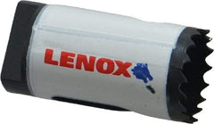 Lenox - 1-3/16" Diam, 1-1/2" Cutting Depth, Hole Saw - Bi-Metal Saw, Toothed Edge - Apex Tool & Supply