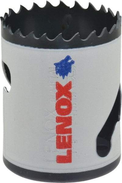 Lenox - 1-5/8" Diam, 1-1/2" Cutting Depth, Hole Saw - Bi-Metal Saw, Toothed Edge - Apex Tool & Supply