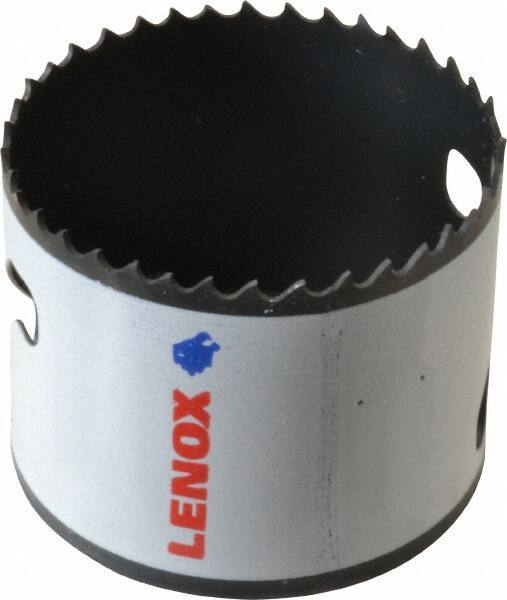 Lenox - 2-9/16" Diam, 1-1/2" Cutting Depth, Hole Saw - Bi-Metal Saw, Toothed Edge - Apex Tool & Supply