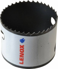 Lenox - 2-9/16" Diam, 1-1/2" Cutting Depth, Hole Saw - Bi-Metal Saw, Toothed Edge - Apex Tool & Supply