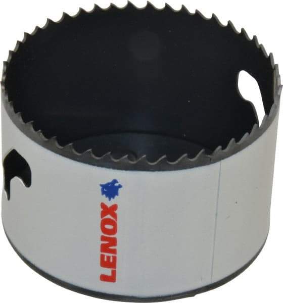 Lenox - 3-1/8" Diam, 1-1/2" Cutting Depth, Hole Saw - Bi-Metal Saw, Toothed Edge - Apex Tool & Supply