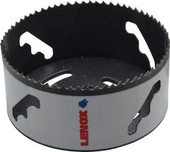 Lenox - 4-1/2" Diam, 1-1/2" Cutting Depth, Hole Saw - Bi-Metal Saw, Toothed Edge - Apex Tool & Supply