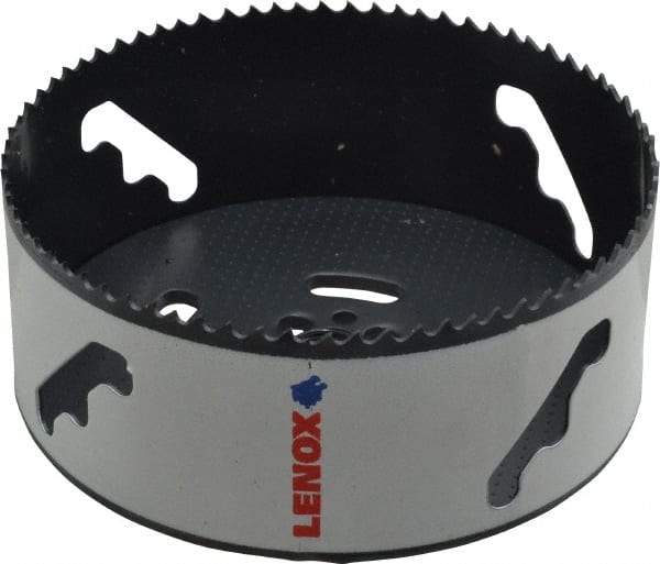 Lenox - 5" Diam, 1-1/2" Cutting Depth, Hole Saw - Bi-Metal Saw, Toothed Edge - Apex Tool & Supply