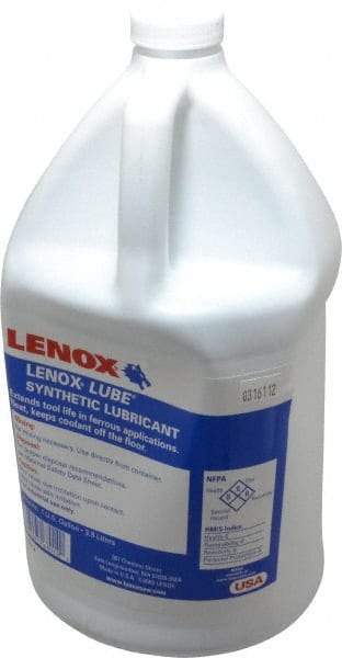 Lenox - Lenox Lube, 1 Gal Bottle Sawing Fluid - Synthetic - Apex Tool & Supply