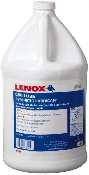 Lenox - C/AI, 55 Gal Drum Sawing Fluid - Synthetic, For Cutting, Near Dry Machining (NDM) - Apex Tool & Supply