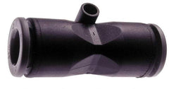Norgren - 3mm Tube OD, Brass Push-to-Connect Tube Union - Tube to Tube Connection, 150 Max psi, Nitrile O-Ring, 0 to 175°F Working Temp - Apex Tool & Supply