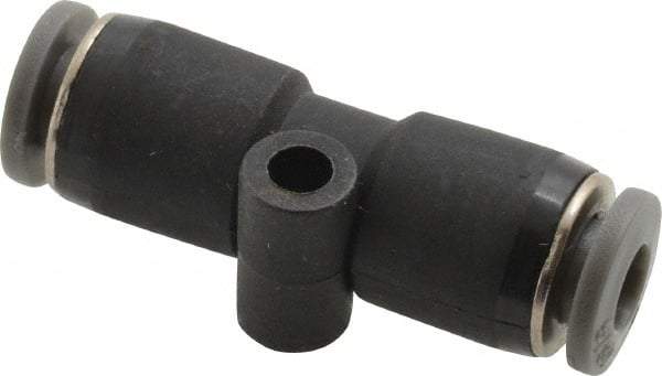 Norgren - 5/32" Tube OD, Brass Push-to-Connect Tube Union - Tube to Tube Connection, 150 Max psi, Nitrile O-Ring, 0 to 175°F Working Temp - Apex Tool & Supply