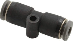 Norgren - 5/32" Tube OD, Brass Push-to-Connect Tube Union - Tube to Tube Connection, 150 Max psi, Nitrile O-Ring, 0 to 175°F Working Temp - Apex Tool & Supply