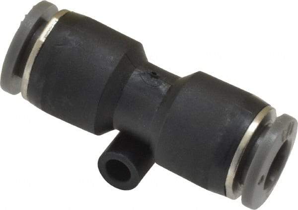 Norgren - 1/4" Tube OD, Brass Push-to-Connect Tube Union - Tube to Tube Connection, 150 Max psi, Nitrile O-Ring, 0 to 175°F Working Temp - Apex Tool & Supply