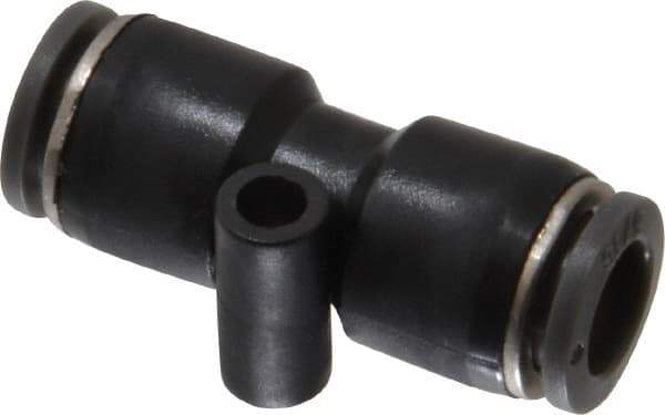 Norgren - 5/16" Tube OD, Brass Push-to-Connect Tube Union - Tube to Tube Connection, 150 Max psi, Nitrile O-Ring, 0 to 175°F Working Temp - Apex Tool & Supply