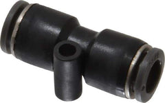 Norgren - 5/16" Tube OD, Brass Push-to-Connect Tube Union - Tube to Tube Connection, 150 Max psi, Nitrile O-Ring, 0 to 175°F Working Temp - Apex Tool & Supply