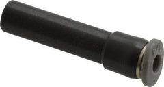Norgren - 1/8" Tube OD, Brass Push-to-Connect Tube Straight Stem - Tube to Stem Connection, 150 Max psi, Nitrile O-Ring, 0 to 175°F Working Temp - Apex Tool & Supply