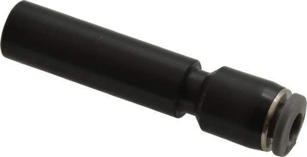 Norgren - 5/32" Tube OD, Brass Push-to-Connect Tube Straight Stem - Tube to Stem Connection, 150 Max psi, Nitrile O-Ring, 0 to 175°F Working Temp - Apex Tool & Supply