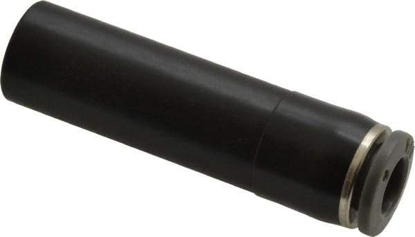 Norgren - 1/4" Tube OD, Brass Push-to-Connect Tube Straight Stem - Tube to Stem Connection, 150 Max psi, Nitrile O-Ring, 0 to 175°F Working Temp - Apex Tool & Supply