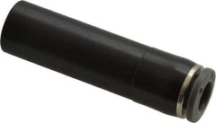 Norgren - 1/4" Tube OD, Brass Push-to-Connect Tube Straight Stem - Tube to Stem Connection, 150 Max psi, Nitrile O-Ring, 0 to 175°F Working Temp - Apex Tool & Supply