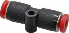 Norgren - 4mm Tube OD, Brass Push-to-Connect Tube Union - Tube to Tube Connection, 150 Max psi, Nitrile O-Ring, 0 to 175°F Working Temp - Apex Tool & Supply