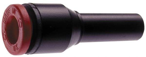 Norgren - 1/2" Tube OD, Brass Push-to-Connect Tube Straight Stem - 150 Max psi, Nitrile O-Ring, 0 to 175°F Working Temp - Apex Tool & Supply