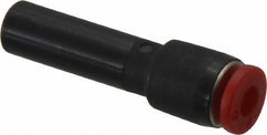 Norgren - 4mm Tube OD, Brass Push-to-Connect Tube Straight Stem - Tube to Stem Connection, 150 Max psi, Nitrile O-Ring, 0 to 175°F Working Temp - Apex Tool & Supply