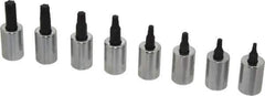 Proto - 8 Piece 3/8" Drive Torx Bit Socket Set - T15 to T50 Torx - Apex Tool & Supply