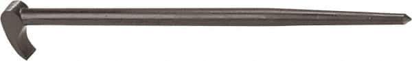 Proto - 21" OAL Curved Pry Bar - 3/4" Wide, Steel - Apex Tool & Supply