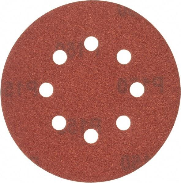 DeWALT - 5" Diam, 150 Grit, Aluminum Oxide Hook & Loop Disc - Very Fine Grade, Coated, Paper Backing, - Apex Tool & Supply