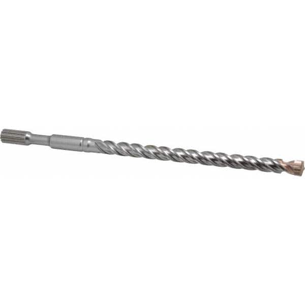 DeWALT - 3/4" Diam, Spline Shank, Carbide-Tipped Rotary & Hammer Drill Bit - Apex Tool & Supply