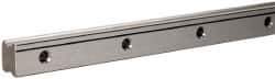 THK - 1,240mm OAL x 20mm Overall Width x 17mm Overall Height SHS Rail - 60mm Between Holes, 6 x 9-1/2 x 8-1/2mm Hole Size - Apex Tool & Supply