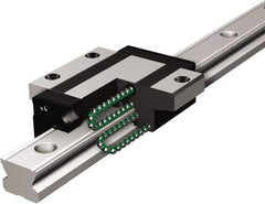 THK - 1,640mm OAL x 28mm Overall Width x 23mm Overall Height Horizontal Mount SSR Rail - 80mm Between Holes, 7 x 11 x 9mm Hole Size - Apex Tool & Supply