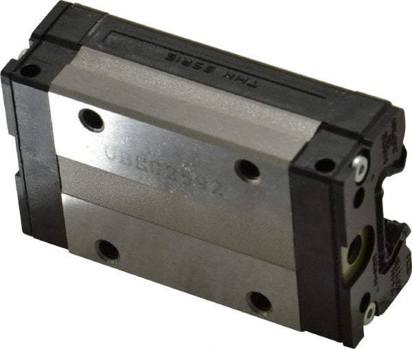 THK - 57mm L x 34mm W x 19.5mm H, 26mm Transverse Hole Spcg, 26mm Lateral Hole Spcg, High Radial Load SSR Block w/Caged Ball - 9.5mm Overhang, 14.7 Kn Dynamic Capacity, M4x7 Hole, 16.5 kn Static Load Rating, 24" High Assembly - Apex Tool & Supply