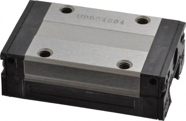 THK - 66.5mm L x 42mm W x 22mm H, 32mm Transverse Hole Spcg, 32mm Lateral Hole Spcg, High Radial Load SSR Block w/Caged Ball - 11mm Overhang, 19.6 Kn Dynamic Capacity, M5X8 Hole, 23.4 kn Static Load Rating, 28" High Assembly - Apex Tool & Supply