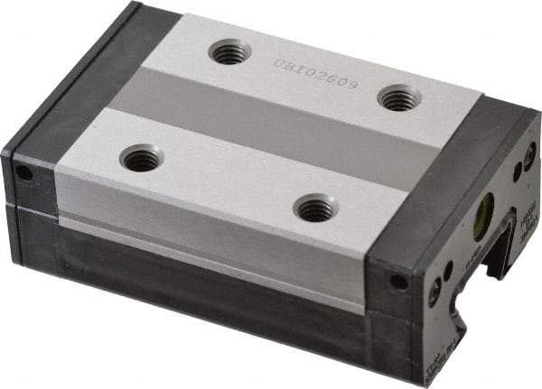 THK - 97mm L x 60mm W x 32.5mm H, 40mm Transverse Hole Spcg, 40mm Lateral Hole Spcg, High Radial Load SSR Block w/Caged Ball - 16mm Overhang, 46.5 Kn Dynamic Capacity, M8X12 Hole, 52.7 kn Static Load Rating, 42" High Assembly - Apex Tool & Supply