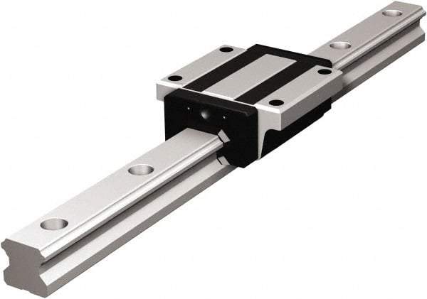 THK - 4,000mm OAL x 54mm Overall Width x 54mm Overall Height Roller Rail System - Apex Tool & Supply