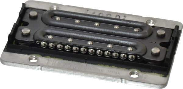 THK - 66mm L x 42mm W x 2.3mm H, 40mm Transverse Hole Spcg, 34mm Lateral Hole Spcg, Slidepack FBW - M4x0.7 Hole, 0.59 kn Static Load Rating - Apex Tool & Supply