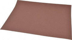 Norton - 220 Grit, Aluminum Oxide Sanding Sheet - 11" Long x 9" Wide, Very Fine Grade, J Weighted Cloth Backing - Apex Tool & Supply