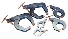 Kant Twist - 6 Piece Cantilever Clamp Set - Includes Two 2-1/2", Two 4-1/2" & Two 6" Clamps - Apex Tool & Supply