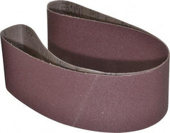 3M - 3" Wide x 48" OAL, 60 Grit, Aluminum Oxide Abrasive Belt - Aluminum Oxide, Medium, Coated, X Weighted Cloth Backing, Series 341D - Apex Tool & Supply