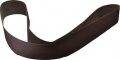 3M - 3" Wide x 72" OAL, 80 Grit, Aluminum Oxide Abrasive Belt - Aluminum Oxide, Medium, Coated, X Weighted Cloth Backing, Series 341D - Apex Tool & Supply