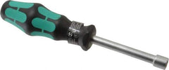 Wera - 11/32" Hollow Shaft Nutdriver - Ergonomic Handle, 7-1/4" OAL - Apex Tool & Supply