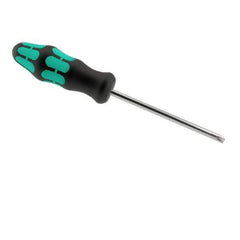 Wera - T25 Torx Driver - 4" Blade Length, 8-3/16" OAL, Ergonomic Handle - Apex Tool & Supply