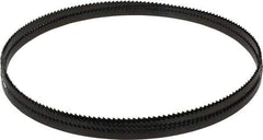 Starrett - 6 TPI, 12' 6" Long x 3/8" Wide x 0.025" Thick, Welded Band Saw Blade - Carbon Steel, Toothed Edge, Raker Tooth Set, Flexible Back, Contour Cutting - Apex Tool & Supply