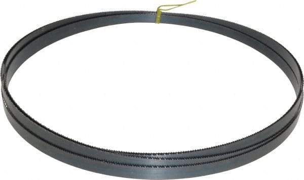 Starrett - 14 TPI, 14' 7" Long x 1/2" Wide x 0.025" Thick, Welded Band Saw Blade - Carbon Steel, Toothed Edge, Raker Tooth Set, Flexible Back, Contour Cutting - Apex Tool & Supply