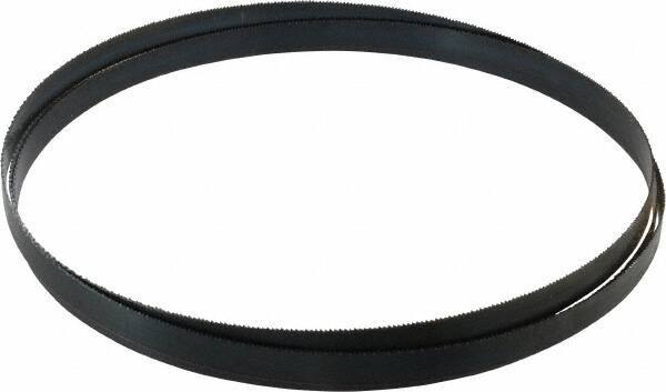 Starrett - 14 TPI, 8' 10" Long x 5/8" Wide x 0.032" Thick, Welded Band Saw Blade - Carbon Steel, Toothed Edge, Raker Tooth Set, Flexible Back, Contour Cutting - Apex Tool & Supply