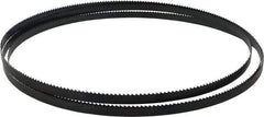 Starrett - 6 TPI, 10' Long x 1/2" Wide x 0.025" Thick, Welded Band Saw Blade - Carbon Steel, Toothed Edge, Raker Tooth Set, Flexible Back, Contour Cutting - Apex Tool & Supply