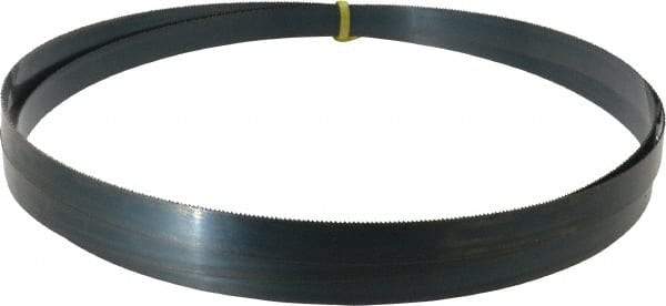 Starrett - 14 TPI, 9' 7" Long x 3/4" Wide x 0.032" Thick, Welded Band Saw Blade - Carbon Steel, Toothed Edge, Raker Tooth Set, Flexible Back, Contour Cutting - Apex Tool & Supply