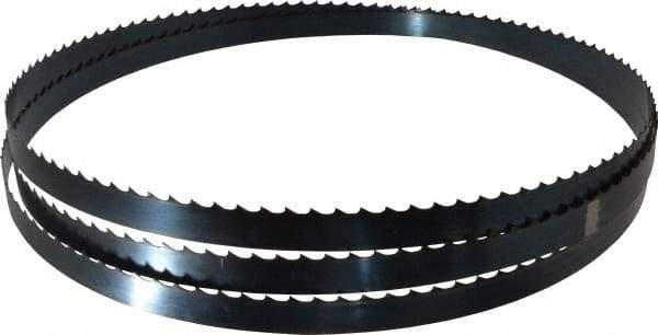 Starrett - 2 TPI, 13' 2" Long x 1" Wide x 0.035" Thick, Welded Band Saw Blade - Carbon Steel, Toothed Edge, Raker Tooth Set, Flexible Back, Contour Cutting - Apex Tool & Supply